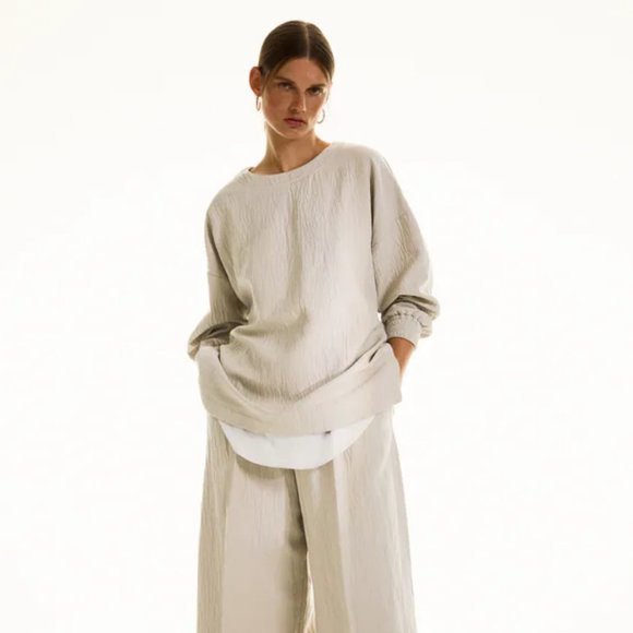 NWT Zara OVERSIZED TOP 8799/230 Size XS-S - Picture 1 of 7